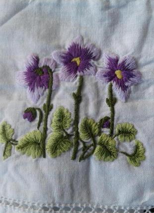 Ароматная подушечка саше с вышивкой 14х14