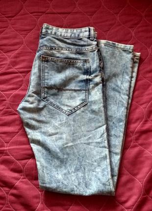 Мужские зауженные джинсы denim co, размер w30/l32 slim s m l9 фото