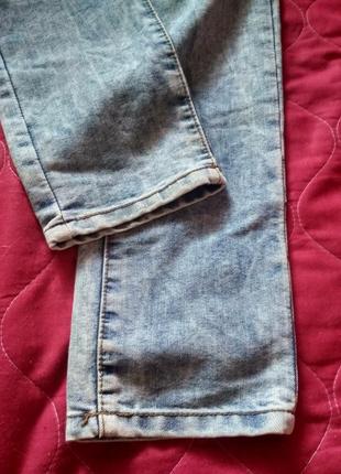 Мужские зауженные джинсы denim co, размер w30/l32 slim s m l10 фото