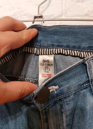 Фирменные джинсовые шорты 12-13 лет4 фото