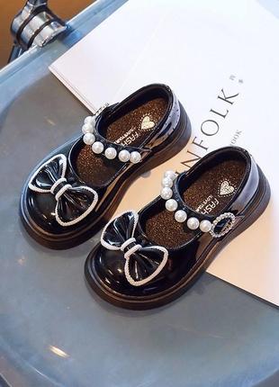 Туфлі для дівчаток р23-32 модні туфельки дитячі