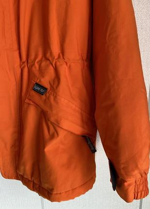 Куртка помаранчева anzi besson goretex red jacket5 фото