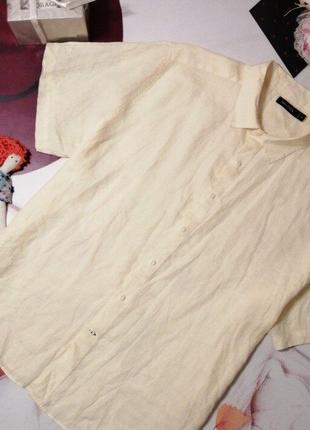 Чоловіча сорочка nautica, 100% льон, розмір xxxl, колекція 2022 року