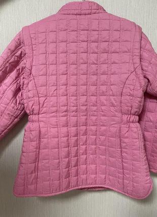 Куртка жилетка трансформер розовая демисезон chicco (рост 98 см)3 фото
