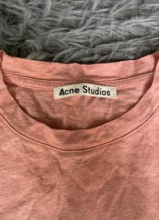 Acne studios стильная базовая футболка от премиум бренда2 фото