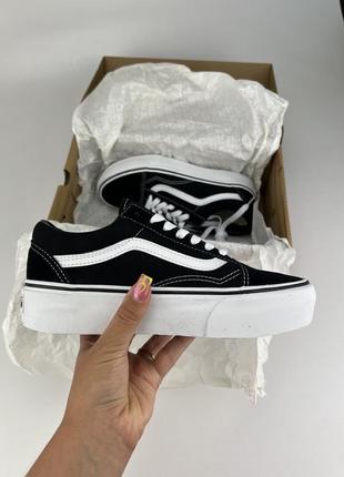 Кеди vans old skool platform vn0a3b3uy281 black