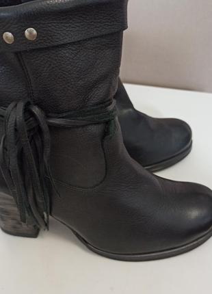 Сапоги кожаные.идеальные.