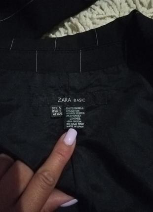 Актуальний, модний, стильний піджак zara на один ґудзик7 фото