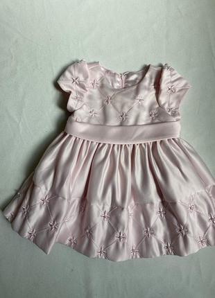 Святкова атласна сукня на річок