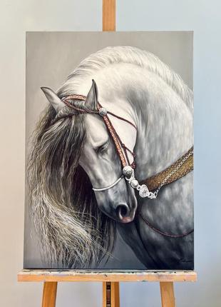 Картина олією. «кінь». 50х70