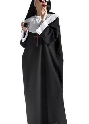 Монашка монахиня костюм карнавальный1 фото