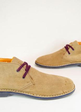 Superdry ботинки мужские кожа замша оригинал! размер 44 29 см3 фото