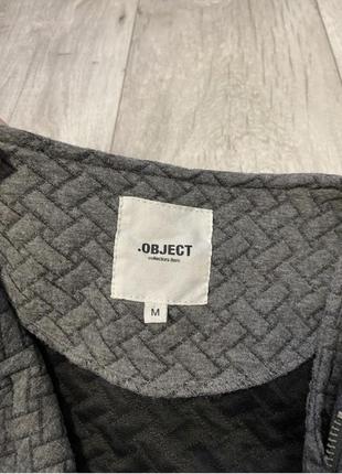 Базовый пиджак серая косуха размер 466 фото