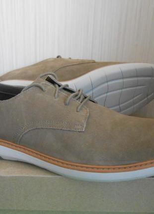 Кожаные туфли, туфлі clarks us11, us13. новые5 фото