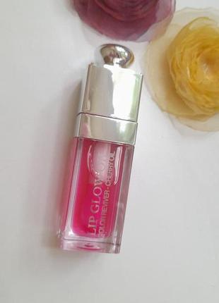 Dior lip glow oil - поживне масло-олійка для губ3 фото