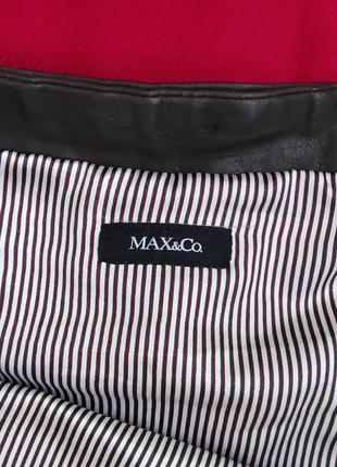 Кожаная юбка от max &amp; co7 фото