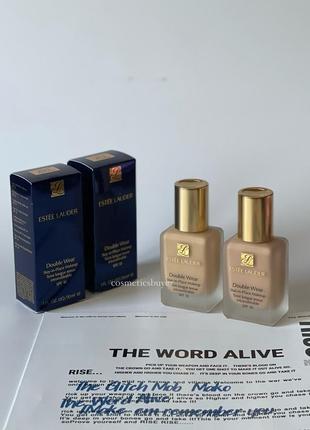 Стійка щільна матуюча тональна основа тональний крем тоналка 1n2 2n1 Estee lauder double wear 1w0 stay-in-place foundation