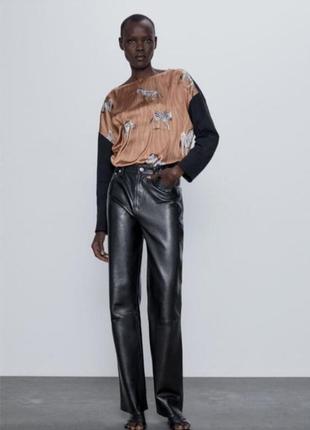 Стильна кофта zara oversize, розмір s/m2 фото