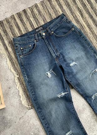 Vintage dolce & gabbana y2k jeans вінтаж чоловічі сині джинси штани дольче габбана рвані в стилі авангард карго потерті розмір 323 фото