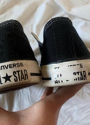 Converse черные кеды4 фото