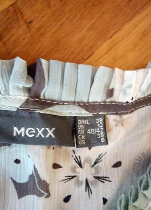 Стильна фірмова блузка від mexx. 40p.у м'ятних тонах5 фото