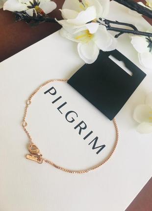 Крутий браслетик на ногу або ручку pilgrim данія. оригінал!!!