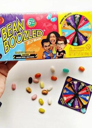 Набір цукерок bean buzld candy з рулеткою bean boozled 6 edition jelly belly 99г