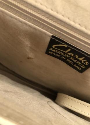 Сумка кожаная clarks, оригинал8 фото