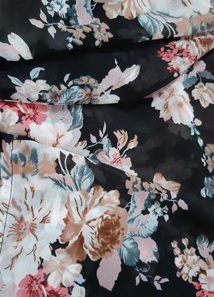 Супер клевая шифоновая блуза в цветочный принт,  only,  p. 36-386 фото