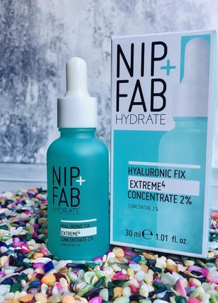 🩵 мощный концентрат nip + fab hyaluronic fix extreme4 2