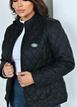 Жіноча стьобана куртка, 48-58 розміри