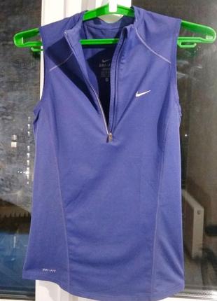 Футболка без рукавів для занять спортом nike dri fit