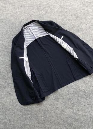 Шикарний піджак, блейзер windsor virgin wool blazer zero jacket dark navy6 фото