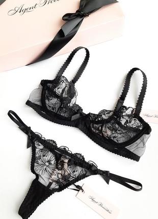 Шикарный комплект белья agent provocateur агент провокатор оригинал5 фото