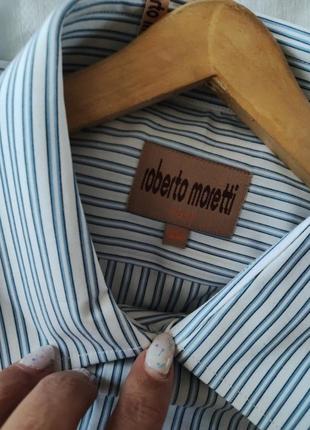 Рубашка мужская roberto moretti8 фото