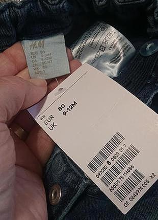 Нові фірмові круті трендові джинси, h&m, бирка, 74- 807 фото
