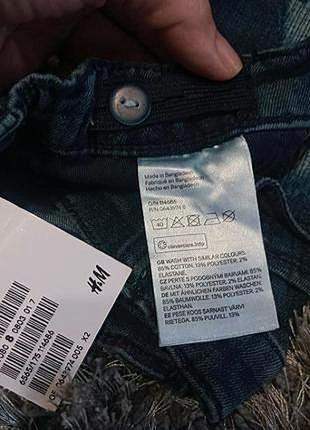 Нові фірмові круті трендові джинси, h&m, бирка, 74- 809 фото