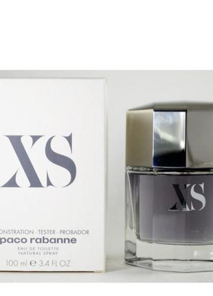 Оригінал paco rabanne xs pour homme 2018 100 ml tester ( пако рабан ікс з пур хом ) туалетна вода