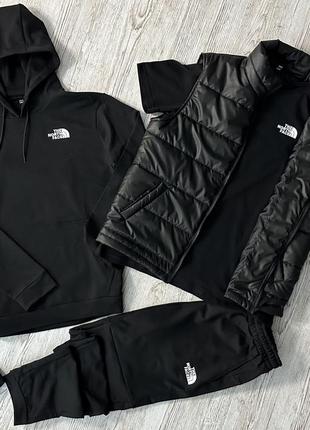 Стильний затишний комплект the north face!!!5 в 1!!!!!