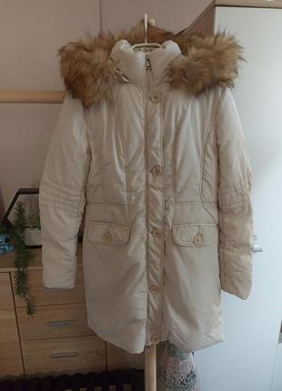 Молочна куртка осінь/зима