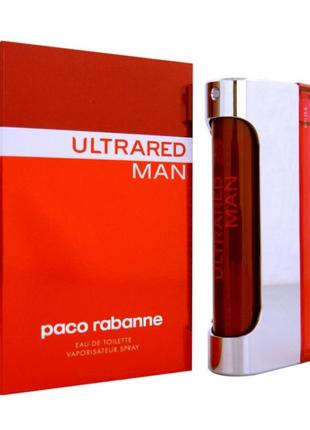 Оригинал poco rabanne ultrared man 100 ml (пако946 ультраред ) туалетная вода