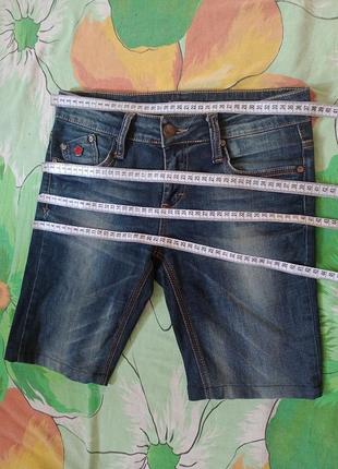 Короткие фирменные джинсовые шорты шортики хлопковые5 фото