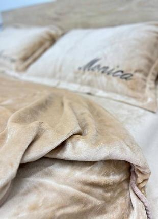 Велюрова постіль велюр постільна білизна
