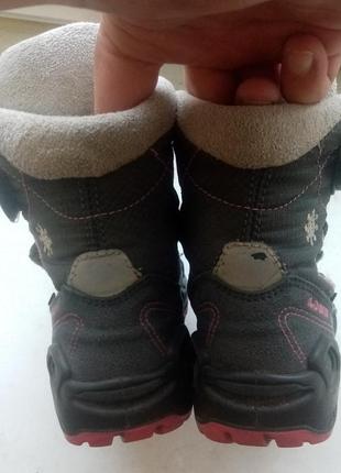 15,5 см. детские ботинки lowa milo gore-tex (оригинал)6 фото
