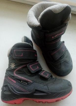 15,5 см. детские ботинки lowa milo gore-tex (оригинал)