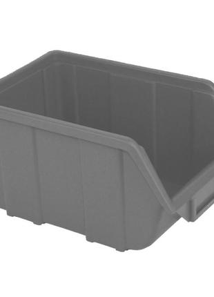 Ємність полегшена маленька 170*110*75 мм сіра