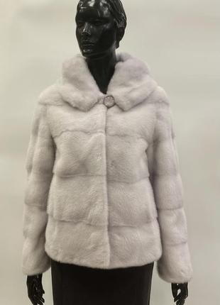 Шуба норковая автоледи с капюшоном