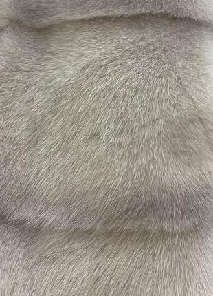 Шуба норковая автоледи с капюшоном