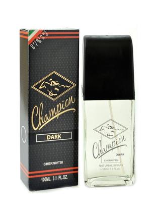 Одеколон для мужчин champion dark 100 ml