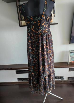 Длинное платье сарафан5 фото